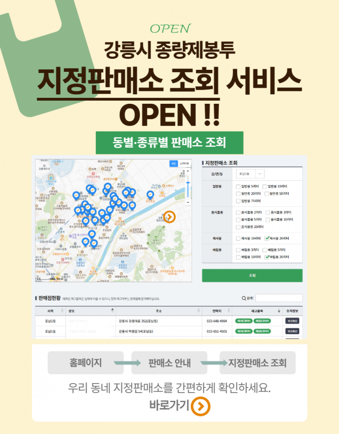 지정판매소 조회